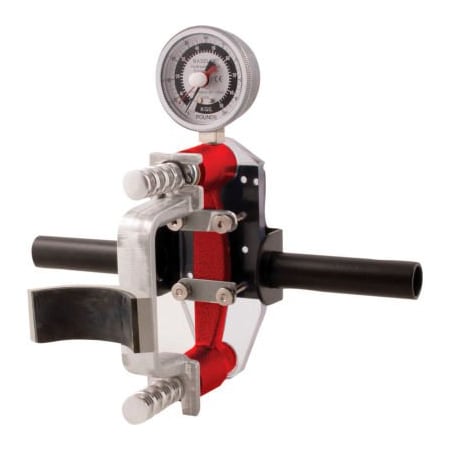 Fabrication Enterprises Baseline LiTE Hydraulic Hand Dynamometer/MMT Combo Kit W/ Dual Handle, Red 12-0593